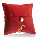 Picture of Velvet Tooth Fairy Beany Bag - Ruby Red